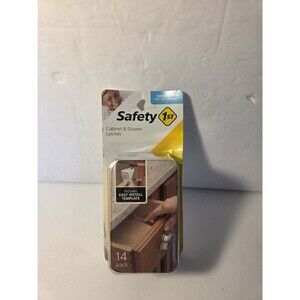 Safety 1st Baby Cabinet Locks Wide Grip Latches 14 Pack